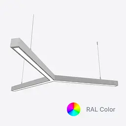 Світлодіодний світильник X-LED 90ВТ Y-подібний ral (Ø1230) LSNY-90c