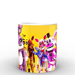 Кухоль GeekLand Five Nights At Freddys П'ять ночей з Фредді постер FN.02.059 330 мл білий - мініатюра 3