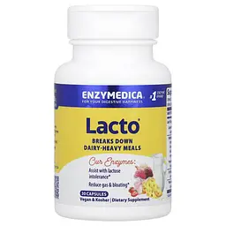 Энзимы Lacto 30 капсул Enzymedica vit0006032
