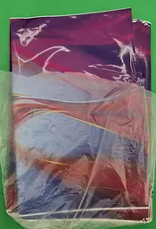 Пакет із прорізною ручкою. ламін. "Колосець" 3018 (30*40) ДПА (50 шт.) - мініатюра 3