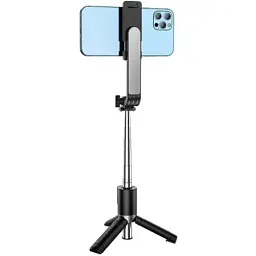 Селфі-монопод Borofone BY9 Streamer mini live broadcast stand чорний - мініатюра 3