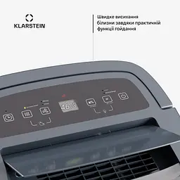 Осушувач повітря розумний Klarstein DryFy Connect 50 л чорний (10045541) - мініатюра 6