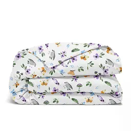 Дитяча постіль Cosas Birds без простирадла 110х140 см (BirdsMushroomsViolet_140_2) - мініатюра 4