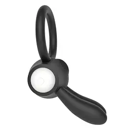Віброкільце Lovetoy Power Clit 7.5 см чорний - мініатюра 5