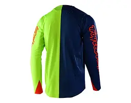Велоджерсі Troy Lee Designs Sprint Ultra Jersey Tilt Navy/Yellow S (1106-356176002) - мініатюра 2