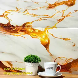 Самоклеюча плитка мармур Loft Expert Версаль 600*300*3 мм - мініатюра 2