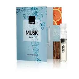 Пробний зразок туалетної води Avon для нього Musk Exhale, 0,6 мл (158511359) - мініатюра 1