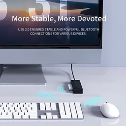 Концентратор Orico USB 2.0 4 ports (FL02-WH-BP) (CA913527) - мініатюра 3