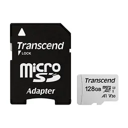 Карта пам'яті Transcend 128GB microSDXC class 10 UHS-I U3 (TS128GUSD300S-A)