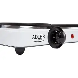 Плита електрична Adler AD 6504 на 2 конфорки з покриттям термостійка емаль 2500 Вт - мініатюра 3