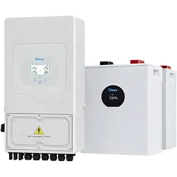 Система зберігання енергії Deye SUN-6K-SG05LP1-EU 6kW + 2 АКБ SE-F12-C 23.6kWh (51.2V/230Ah/11800Wh) [159351]