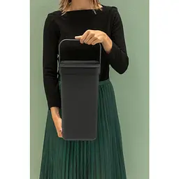 Відро для сміття Brabantia Sort&Go темно-сіре 12 л (109805) - мініатюра 4