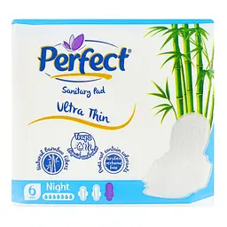 Прокладки ультратонкі Perfect Natural Ultra Thin Night 6 шт. - мініатюра 3