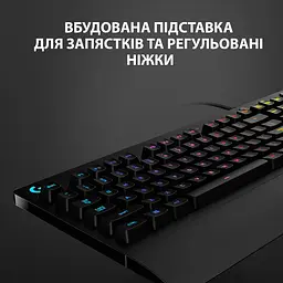 Клавіатура Logitech G213 Prodigy USB Black (L920-010740) (920-010740) U1 - мініатюра 5