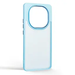 Противоударный чехол для Xiaomi Redmi Note 15 4G/Note 15 5G Poco M8 5G, Frame, голубой, панель-накладка, термополиуретан TPU + поликарбонат PC, защита всего корпуса, защита кнопок и камеры, устойчив к деформациям, ArmorStandart (ARM90012) - мініатюра 2