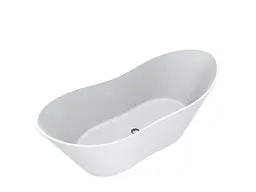 Ванна Miraggio Florda 1800x750 mrasoft 0001028 Білий матовий - мініатюра 2