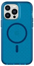 Протиударний чохол Tech21 Evo Check MagSafe для iPhone 14 Pro Max (6.7") Classic Blue