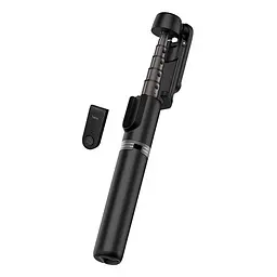Селфі палиця бездротовий монопідштатів Hoco K11 Tripod Selfie Stand Bluetooth (Чорна) - мініатюра 2