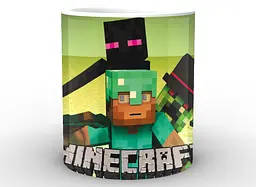 Кружка GeekLand Minecraft Майнкрафт Стів МС.02.019 - мініатюра 2