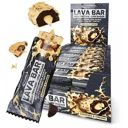 Протеїновий батончик IronMaxx Lava Bar Печиво & крем 40 г - мініатюра 4