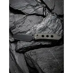 Ніж складаний туристичний Civivi Vision FG, (8.9 см) Nitro-V / Micarta темно-сірий - мініатюра 17