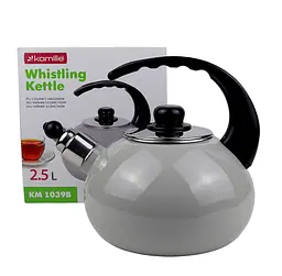 Чайник із свистком Kamille KM-1039B 2,5 л - мініатюра 6
