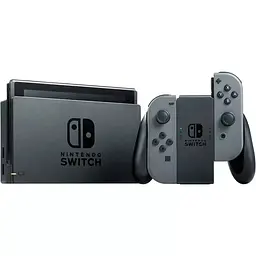 Портативна ігрова консоль Nintendo Switch (Extended Battery Ver) Grey - мініатюра 4