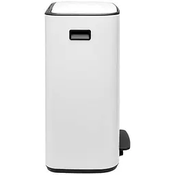 Бак для сміття Brabantia Bo з педаллю 60 л білий (211300) - мініатюра 3