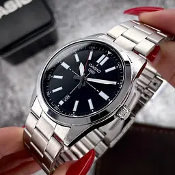 Чоловічий годинник Casio MTP-VD02D-1E Сріблястий ( AT1141-0326 ) - мініатюра 6