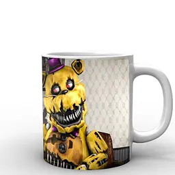 Кухоль GeekLand Five Nights At Freddys П'ять ночей з Фредді постер FN.02.019 330 мл білий - мініатюра 2