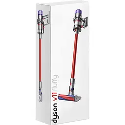 Вертикальний пилосос Dyson V11 Fluffy Nickel/Red [476550-01] [146821] - мініатюра 8