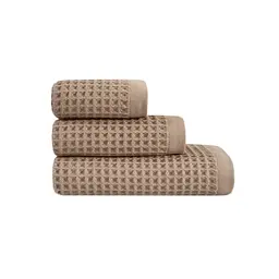 Рушник Lotus Home - Waffle cocoa какао 70x140 - мініатюра 5