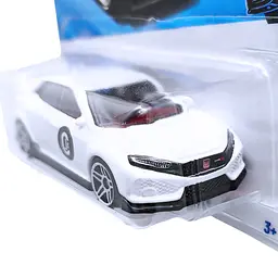 Базова машинка Hot Wheels Nightspeed 2018 Honda Civic Type R біла (5785) JJH88-N521 - мініатюра 2