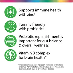 Вітамінно-мінеральний комплекс Rainbow Light Kid's One Daily Multivitamin для дітей з фруктовим смаком 90 жувальних таблеток - мініатюра 6