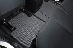 Килимки у салон EVA для Toyota RAV 4 2013-2019 ДВС / Hybrid з підп'ятником Сині 5 шт - мініатюра 3