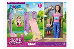 Набір ляльок WG229 з гіркою в коробці р. 42x6x32 см YG Toys