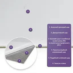 Самоклеюча стінова PET плитка Sticker Wall 600х300х2мм SW-00001685 - мініатюра 2