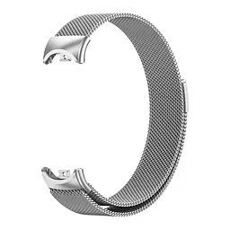 Ремінець ANCHOR Milanese Loop Metal Magnetic Xiaomi Mi Band 8/Mi Band Silver (32363_2917245) - мініатюра 4