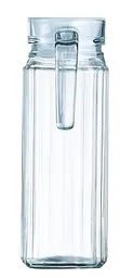 Глечик Luminarc Quadro скляний з кришкою 1.1 л (V4068) - мініатюра 3