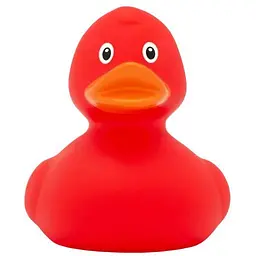 Іграшка для купання FunnyDucks Качка, червона (1305) - мініатюра 2