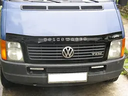 Дефлектор капоту мухобійка Volkswagen LT 1996-2000 Телевізор Євро Кріплення (Vip Tuning) - мініатюра 2