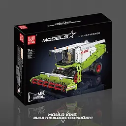 Конструктор комбайн  на радіокеруванні  MOULD KING Claas Lexion 760  сільськогосподарська техніка машини 1347деталей - мініатюра 6