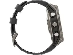 Смарт-годинник Garmin Fenix 8 Pro 51 mm AMOLED Titanium with Graphite/Black Silicone Band (010-03199-10/11) - мініатюра 5