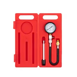 Компрессометр для бензиновых двигателей в кейсе INTERTOOL AT-4001