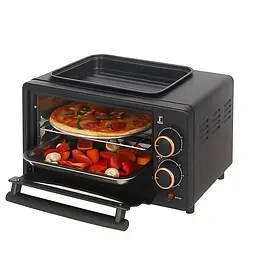 Багатофункційна міні-піч Hoffmans 12L 800W HM-748 - багатофункційна настільна міні-піч