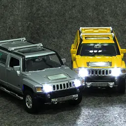 Іграшкова машинка з Метала Hummer H3 «Автопром» 1:32 - мініатюра 9