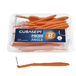 Міжзубний йоржик кутові Curasept Proxi Angle T14, ISO4 (1.4 мм, оранжевий), 25 шт