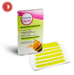 Воскові смужки для депіляції тіла VELVETIC PROFI фрукти Fruity Hair Removal Wax Strips