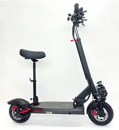 Електросамокат з сидінням Tesla 2000 (2000W, 48V,18Ah) +Вольтметр - мініатюра 2
