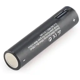 Акумулятор AAA Soshine 1.5V 400 mAh 600 mWh з Type-C зарядкою / Батарейка акумуляторна (18881) - мініатюра 3